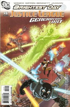 Variant Cover for Justice League: Generation Lost #4