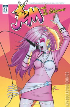 Variant Cover for Jem and The Holograms #21