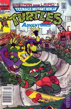 Variant Cover for Teenage Mutant Ninja Turtles Adventures #18