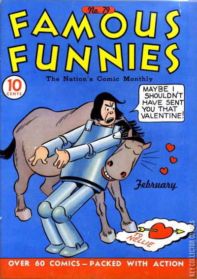 Cover art for Famous Funnies #79