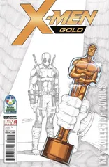 Variant Cover for X-Men: Gold #1