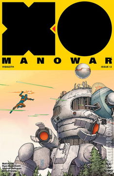 Variant Cover for X-O Manowar #13