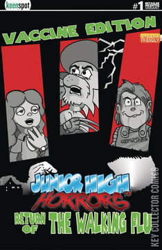 Variant Cover for Junior High Horrors: Return of the Walking Flu - Vaccine Edition #1