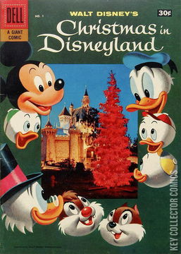 Variant Cover for Walt Disney's Christmas In Disneyland #1