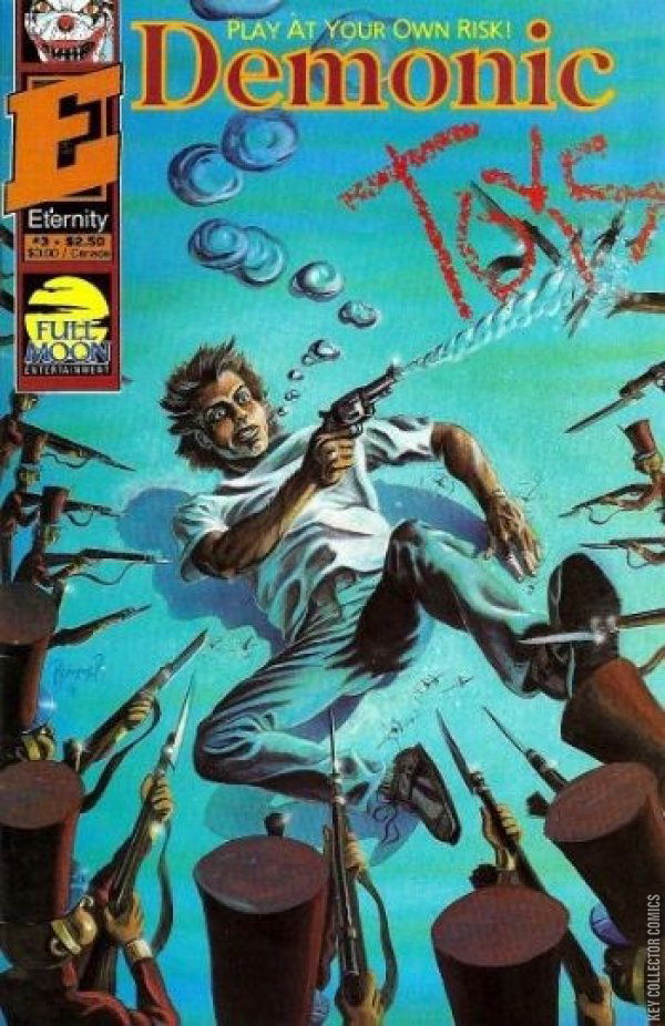 Cover art for Demonic Toys #3