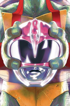 Variant Cover for Mighty Morphin Power Rangers / Teenage Mutant Ninja Turtles #4