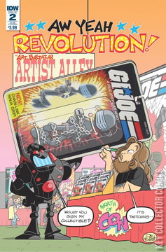 Variant Cover for Revolution: Aw Yeah #2