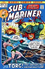 Cover for Sub-Mariner #55