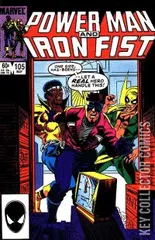Cover for Power Man and Iron Fist #105