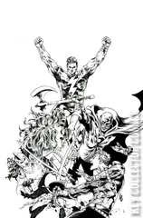 Variant Cover for Red Sonja: The Superpowers #2