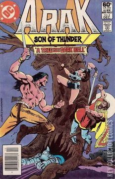 Variant Cover for Arak, Son of Thunder #4
