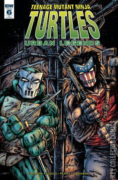 Variant Cover for Teenage Mutant Ninja Turtles: Urban Legends #6
