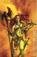 Variant Cover for Red Sonja: Empire of the Damned #4