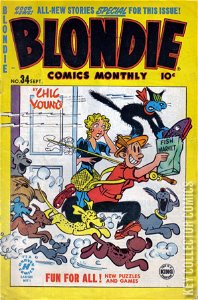 Blondie Comics Monthly #34
