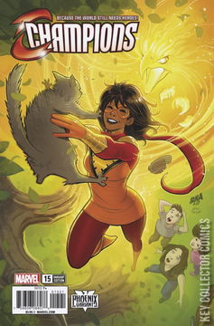 Variant Cover for Champions #15