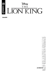 Variant Cover for The Lion King #1
