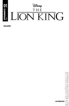 Variant Cover for The Lion King #1