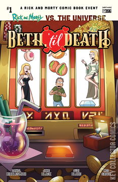 Variant Cover for Rick & Morty vs. the Universe: Beth Til' Death #1
