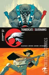 Cover for Thundercats x Silverhawks #4