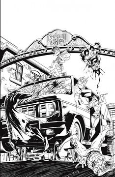 Variant Cover for Fanboys vs. Zombies #5