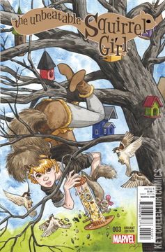 Variant Cover for Unbeatable Squirrel Girl #3