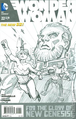 Variant Cover for Wonder Woman #22