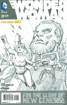 Variant Cover for Wonder Woman #22