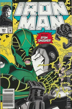 Variant Cover for Iron Man #287