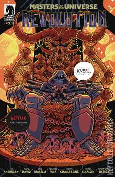 Variant Cover for Masters of the Universe: Revolution #3