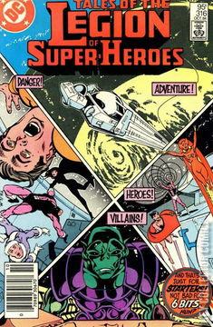 Variant Cover for Tales of the Legion of Super-Heroes #316