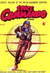 Space Commando Comics #50 