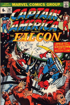 Variant Cover for Captain America #167