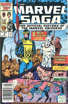 Variant Cover for Marvel Saga: The Official History of the Marvel Universe #6