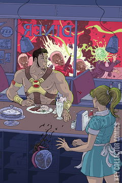 Variant Cover for Warlord of Mars Attacks #3