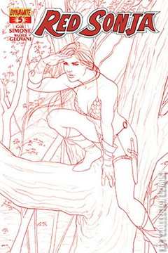 Variant Cover for Red Sonja #5