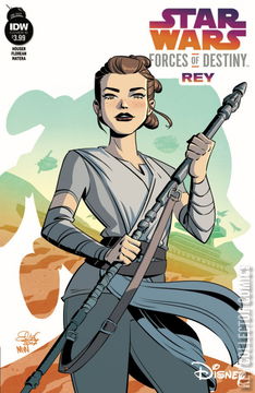 Variant Cover for Star Wars: Forces of Destiny - Rey #1