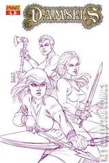 Variant Cover for Damsels #4
