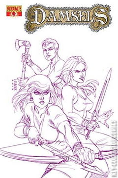 Variant Cover for Damsels #4