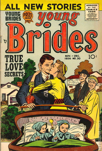 Cover art for Young Brides #30