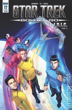Variant Cover for Star Trek: Boldly Go #17