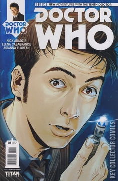 Variant Cover for Doctor Who: The Tenth Doctor #1