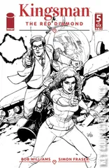 Variant Cover for Kingsman: The Red Diamond #5