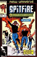 Cover for Codename: Spitfire #6