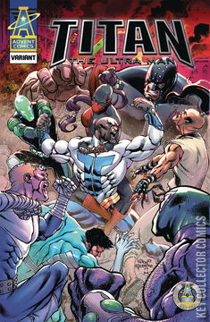 Variant Cover for Titan: The Ultra Man #3