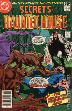 Variant Cover for Secrets of Haunted House #32