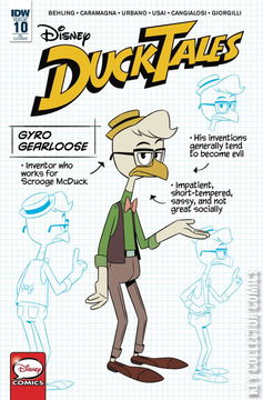 Variant Cover for DuckTales #10