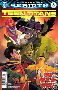 Variant Cover for Teen Titans #5