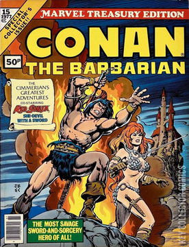 Variant Cover for Marvel Treasury Edition #15