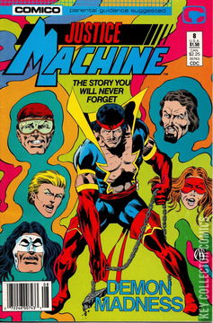 Variant Cover for Justice Machine #8