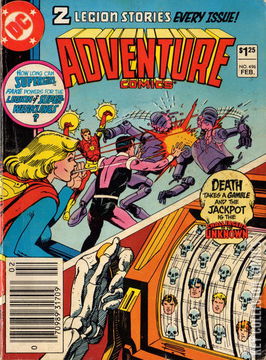 Variant Cover for Adventure Comics #496
